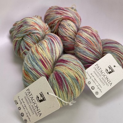 2x Juniper Moon Farm Patagonia Organic Merino Hand Paints Yarn 1002 Gold Coast