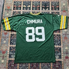 NFL Green Bay Packers Mark Chmura #89 Jersey men’s Sz Large LogoAthletic