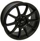 Alloy Wheels 15 Calibre Neo Black Matt For Ford Fiesta Mk5 02 08
