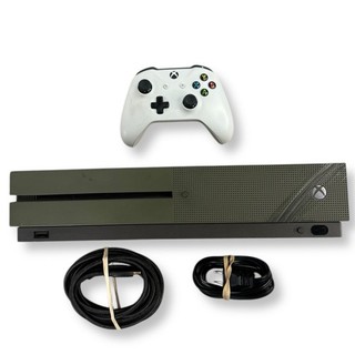 Used Microsoft Xbox One S Model 1681 1TB Video Game Console Controller
