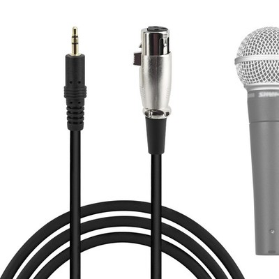 Geekria Microphone Cables for Shure SM57, SM48, SM7B, MV7, PGA48 (8 ft)