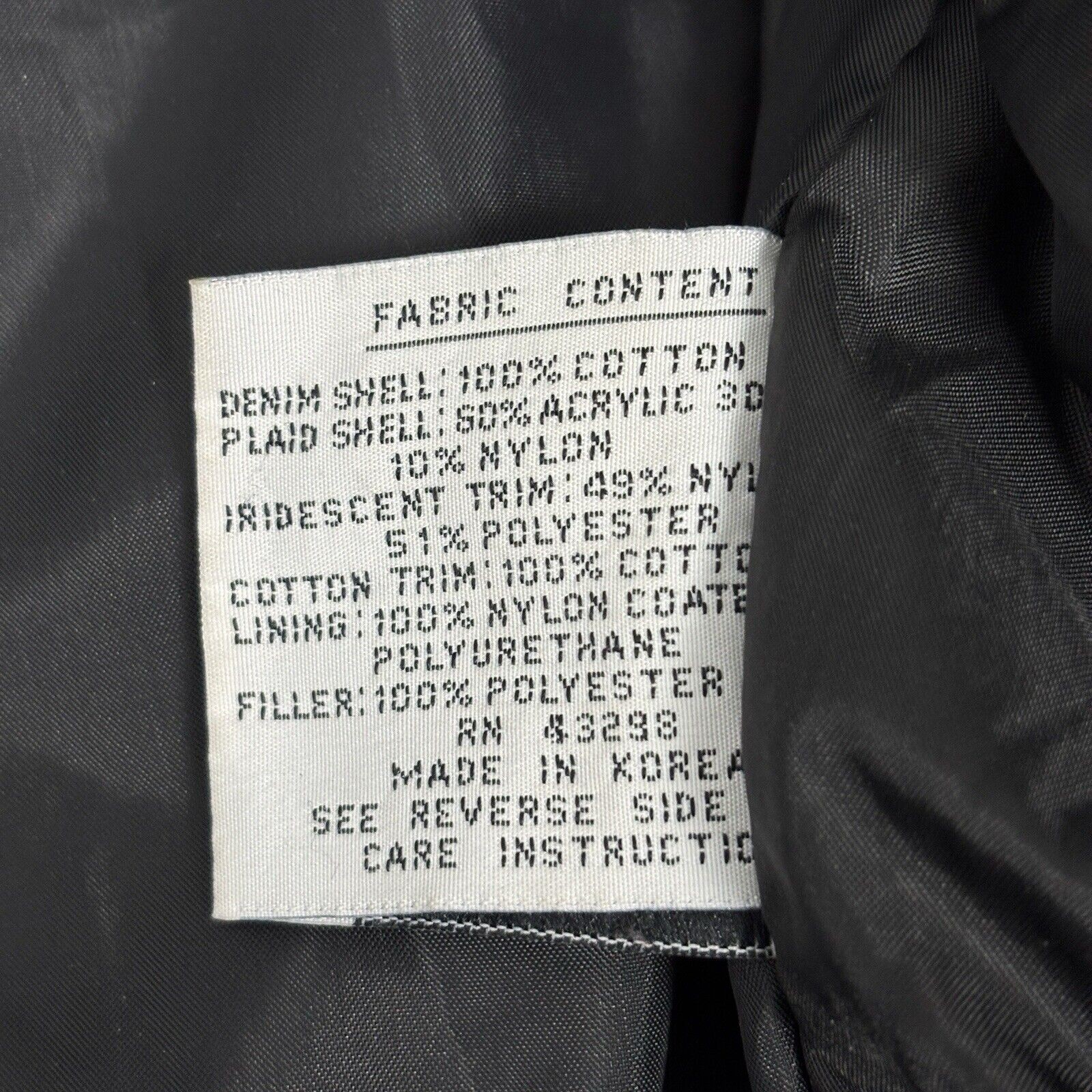 Vtg Gallery Patchwork Jacket Quilted Panel Mixed … - image 20