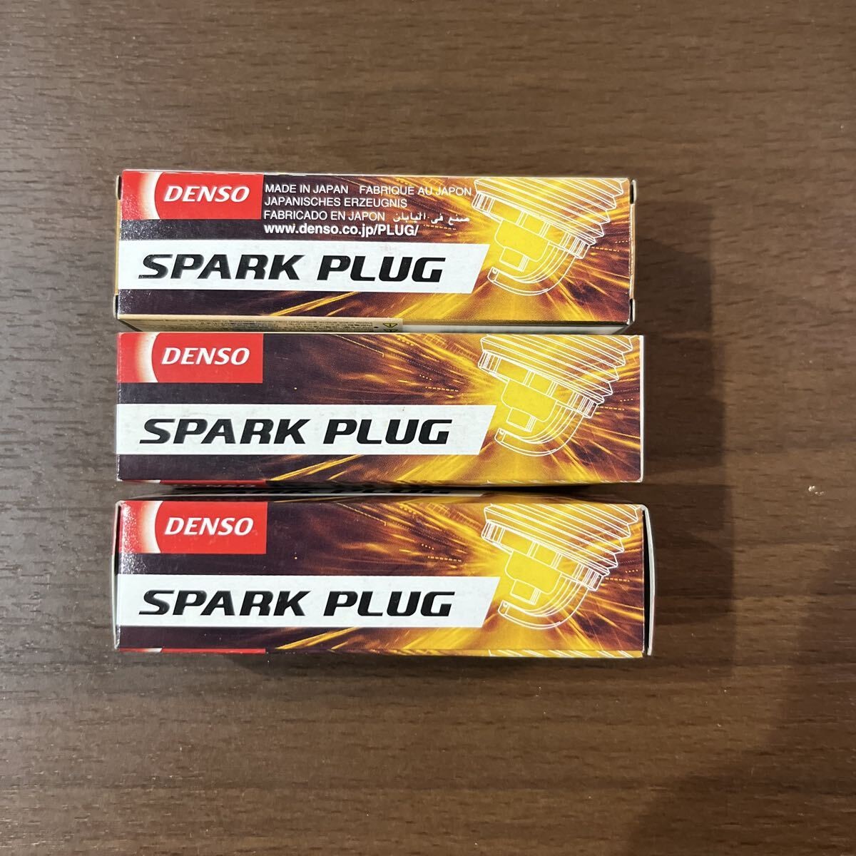 DENSO XU22EPR-U 3179 Spark Plugs 3-Pack Fiat Punto Panda Suzuki Mitsubishi