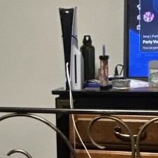 PS5 Slim Edition Console Disc Version White With 2 Controllers