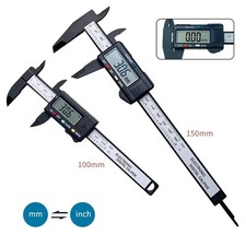 Digital Vernier Caliper 100mm 150mm Carbon Fiber Electronic Precision Gauge