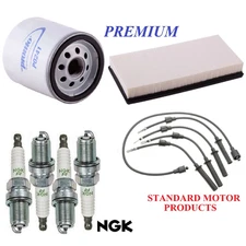Tune Up Kit Air Oil Filters Wire Plugs For DODGE 600 L4 2.2L; NAT. ASP 1984-1985