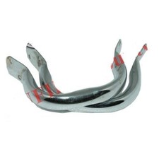 Rear Body Lifting Grip Handle Set Pair Chrome For Willys 41-45 MB GPW Jeeps