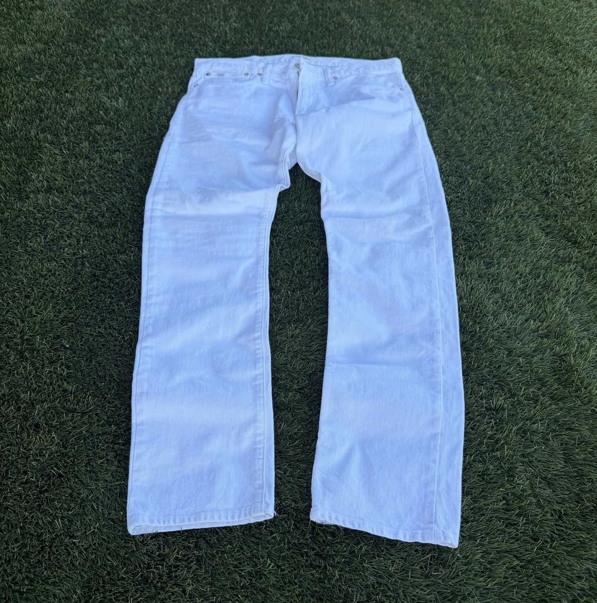 Polo Ralph Lauren White Jeans for Men for sale | eBay