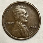 1912 S Lincoln Cent. Better Date. Nice XF