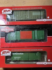 HO scale high end boxcar lot Rare Burlington northern/ CB Q Burlington/ YARR