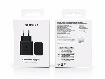 Original Samsung 60W USB-C Fast Charger for Galaxy S26 Ultra | EU 