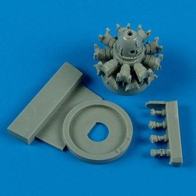 Quickboost (by Aires) 72405 1:72 Grumman F6F Hellcat Motor