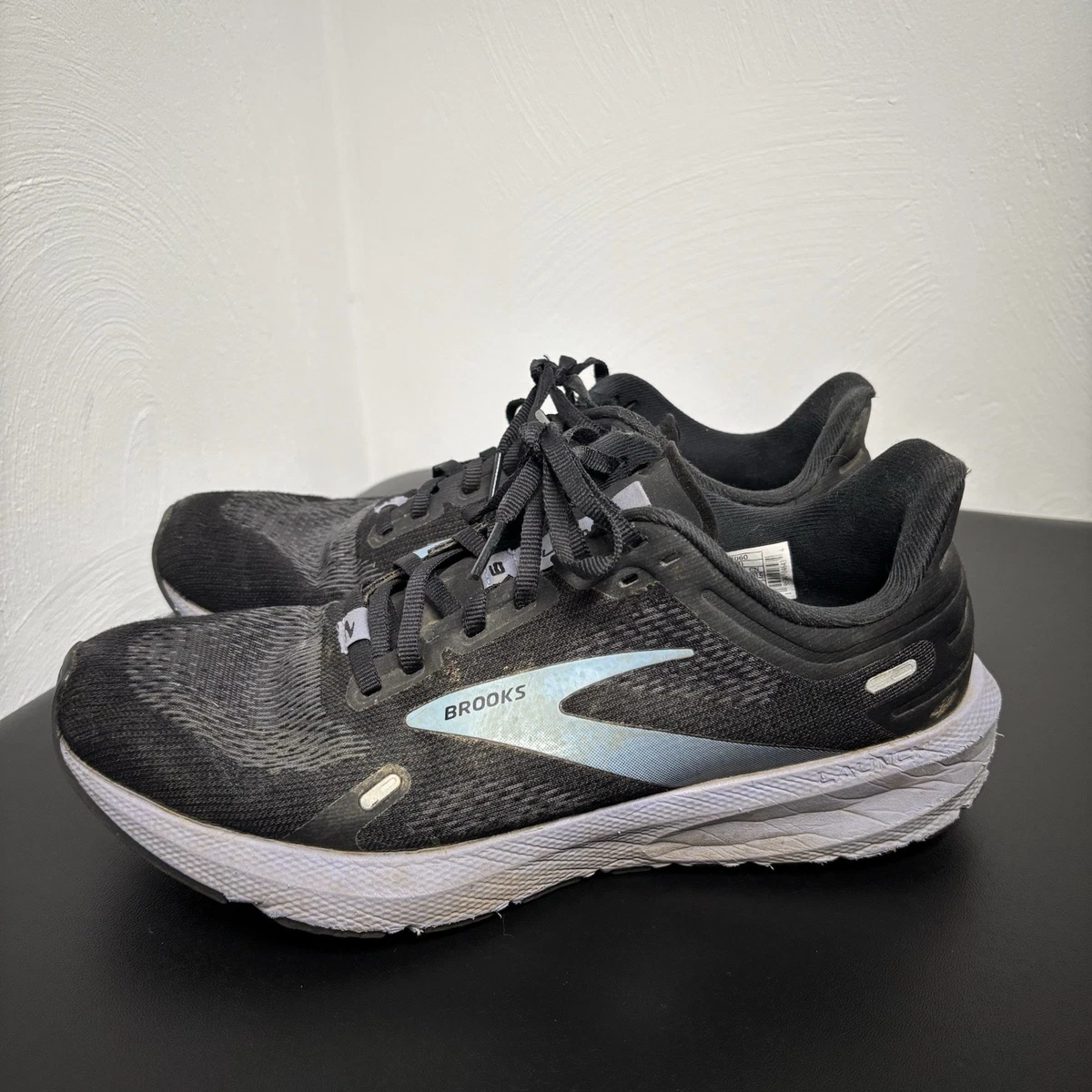 Brooks Launch 9 Women\'s Size 7 Lightweight Running Shoes Black/ Ebony Purple. Brooks WOMEN main image 2