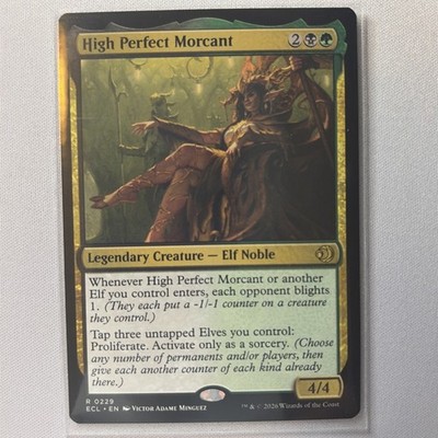 Magic High Perfect Morcant Lorwyn Eclipsed ECL R 229 NM Regular