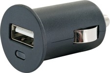 KFZ Ladeadapter 12/24V USB-A Auto Zigarettenanzünder PKW Ladegerät grau