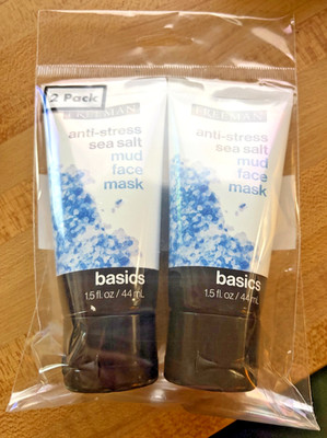 Freeman anti stress Sea Salt Mud Face Mask 2 Pack 1.5 fl oz Each