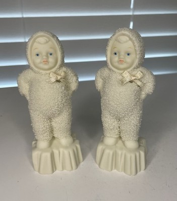 Department 56 Snowbabies  Best Little Star  Set of 2 Figurines
