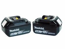 Makita BL1850B-2 18V 5.0 Ah LXT Lithium-Ion Battery 2-Pack 