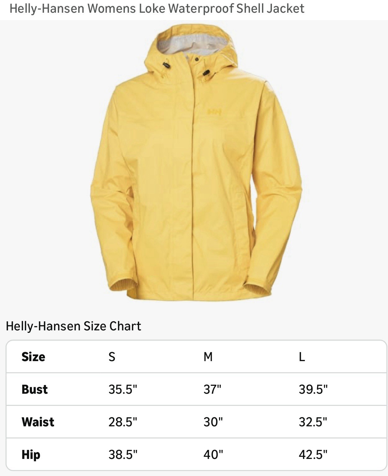 Helly Hansen Loke Waterproof Rain Shell Hooded Ja… - image 6