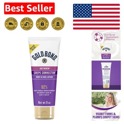 8 oz Age Renew Crepe Corrector Lotion for Aging Skin - Nourishing & Revitalizing