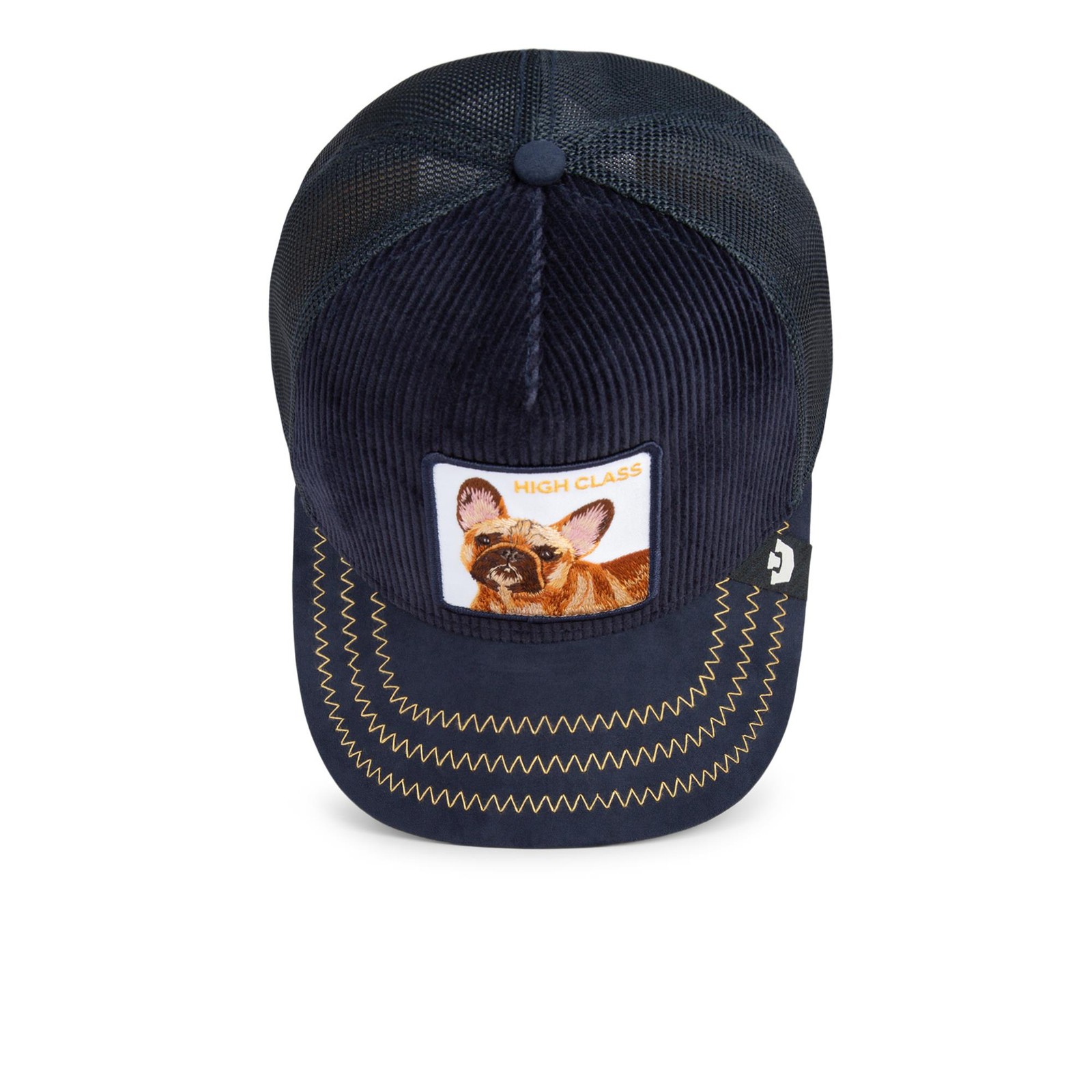 Goorin Bros. High Class Remix Trucker Cap Remix Multicolor Baseball Mesh Cap Dog image 3