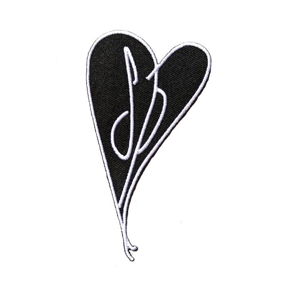 The Smashing Pumpkins Gish Heart Iron On Patch NEW OFFICIAL