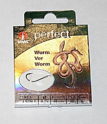 VMC Perfect Wurmhaken brüniert Gr.2