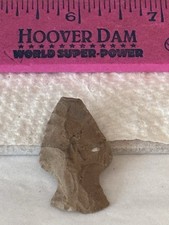 AUTHENTIC ARTIFACT BOGGY BRANCH TYPE 1 1 & 7/16" ARROWHEAD FLORIDA GEORGIA *66