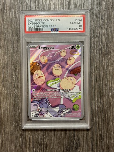 Exeggcute graded PSA 10 for sale on eBay
