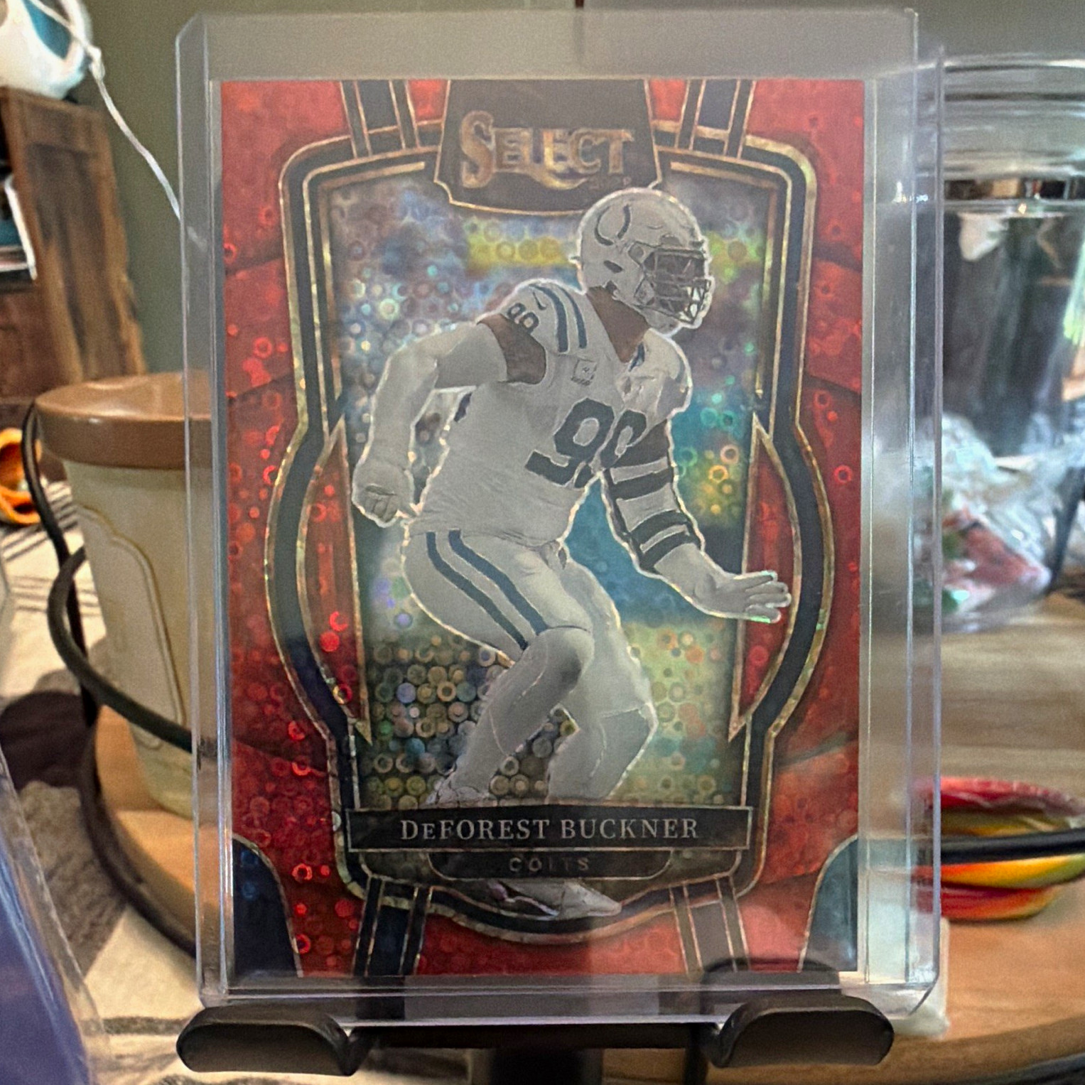 Panini 2022 Select DeForest Buckner Club Level Red Prizm /49 #260 Colts
