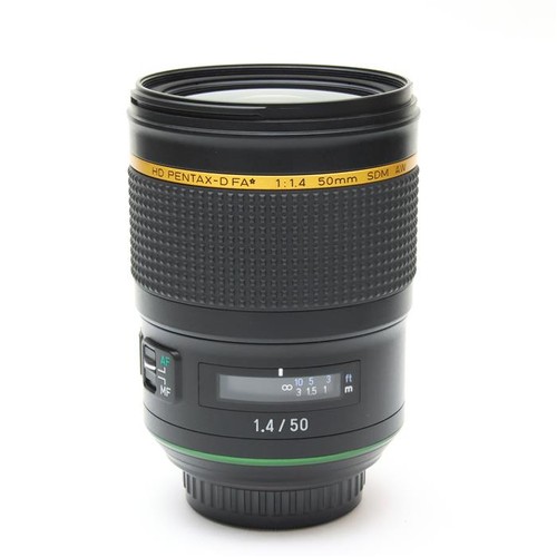 Pentax HD D FA* 50mm F/1.4 SDM AW (Pentax K mount) #203 -Near Mint-