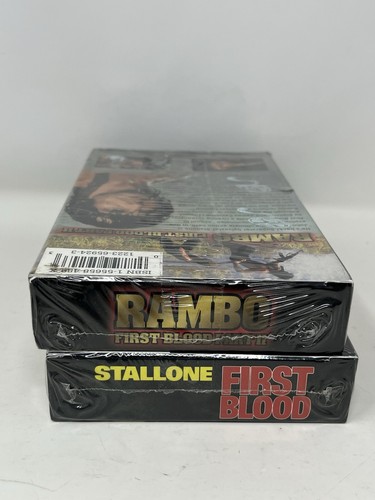 Rambo First Blood, First Blood Part 2 VHS NEW - Picture 6 of 7
