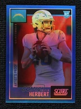 2020 Chronicles Score Update Rookies Artist's Proof 33/35 Justin Herbert 17a5