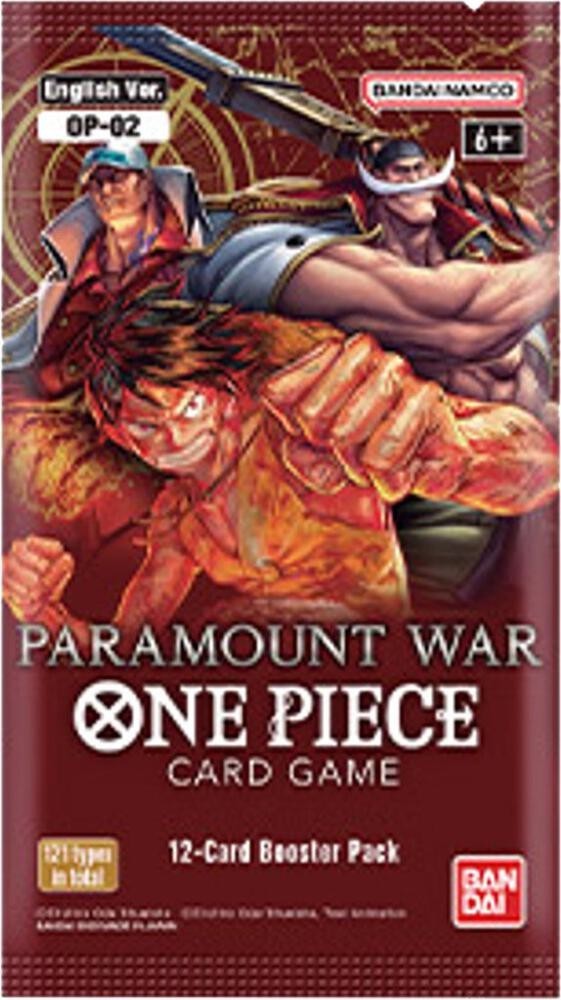 one piece card game paramount war op-02 booster box Rhydon Pokemon First Edition main image 1