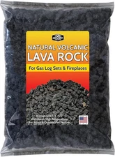 Midwest Hearth Natural Lava Rock Granules for Gas Log Sets and 10-lb Bag 