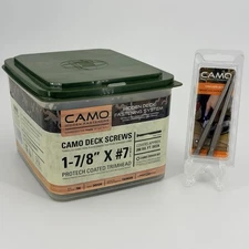 CAMO 0345124 Edge Deck Screws, Hidden Fastening, 1-7/8", ProTech Coated (700 ct)
