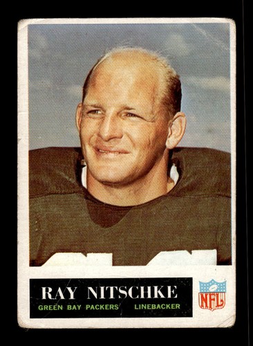 Ray Nitschke #79 1965 Philadelphia card