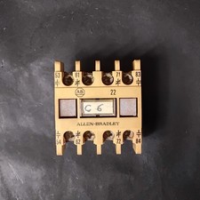 ALLEN BRADLEY 195-FA22 TERMINAL CONTACT BLOCK ($20 OBO)