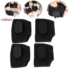 2/4PCS Electric Foot Ankle Massager Pain Relief 3 Modes Vibration Hot Compress