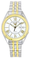 Seiko 5 21 Jewels Automatic Silver Dial Stainless Steel SNKL36J1 30M Mens Watch
