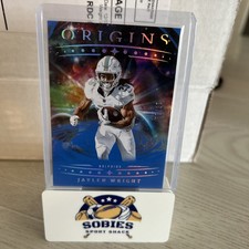 2025 Panini Origins - Jaylen Wright, Jaylen Wright #18 Blue /99