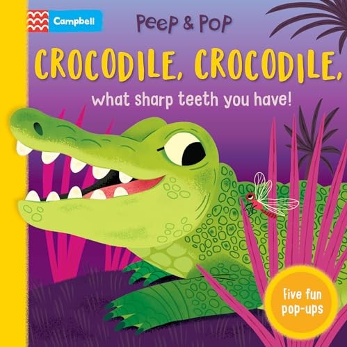 Crocodile Crocodile What Sharp Teeth You Have by Books Cambell (HB 2025) - Image 3