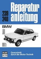 Bmw 1502/1602/1802/2002/2002A/2002Ti/2002Tii Taschenbuch Reparaturanleitungen