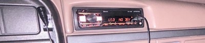 Alpine CDE-170 CD Player Android iPhone USB AM FM Radio MP3 WMA 18w RMS Aux 4-Ch