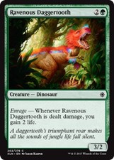 x4 Ravenous Daggertooth - Ixalan - NM - MTG