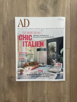 MAGAZIN AD ARCHITECTURAL DIGEST NR. 141 APRIL/MAI 2017 CHIC ITALIEN DEKO