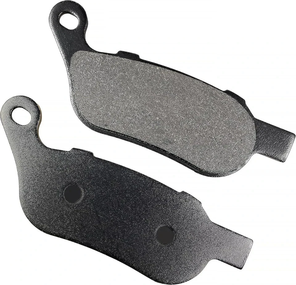Front and Rear Brake Pads for Harley Davidson Fatboy, Softail Deluxe, Heritage S Foto 3 de 4