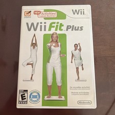 Wii FIT PLUS (Nintendo Wii, 2009) Complete w/ Manual FAST  SHIPPING  EXCELLENT