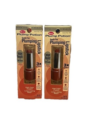 Physicians Formula Needle-Free Plumping Lipstick, Cinnamon Potion (1168) 2 PK.
