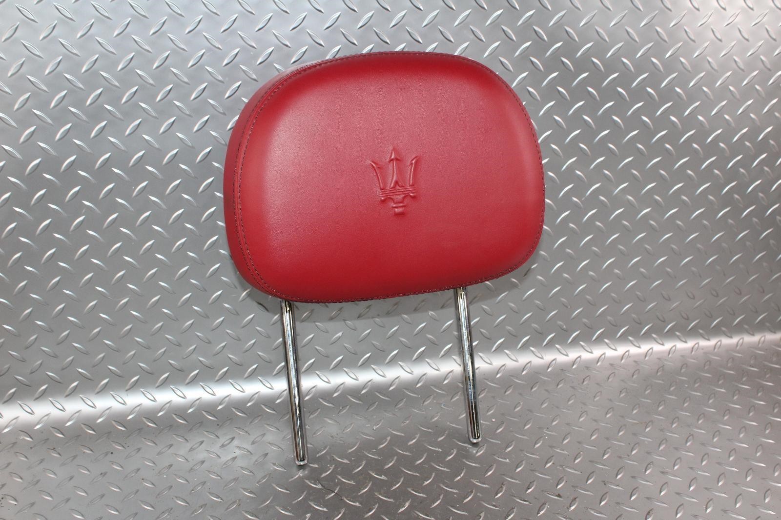 17-20 Levante Red Leather Front Seat Headrest Head Rest Cushion OEM Factory WTY